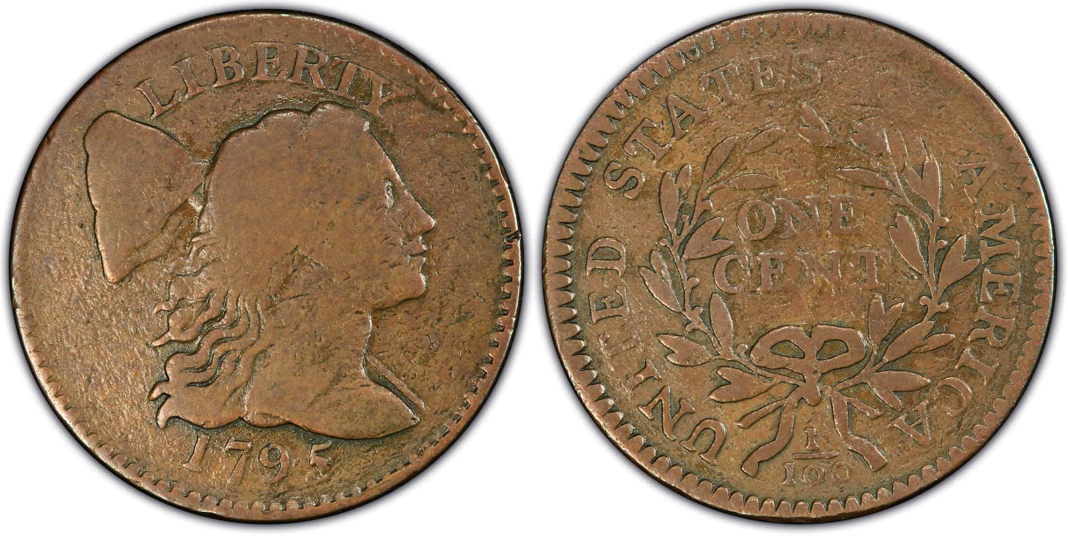 1795 Reeded Edge large cent