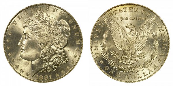 1881 S Silver Dollar Value