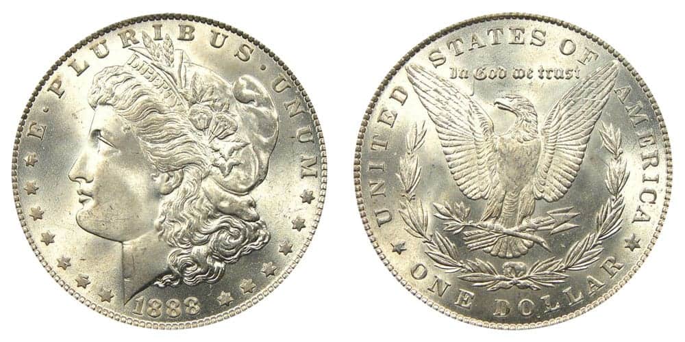1888 No Mint Mark Silver Dollar Value