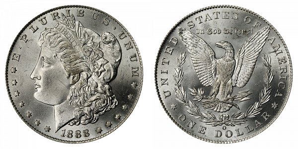 1888 "O" mint mark Silver Dollar Value