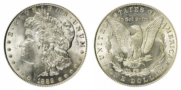 1889 No Mint Mark (Philadelphia) Morgan Silver Dollar Value
