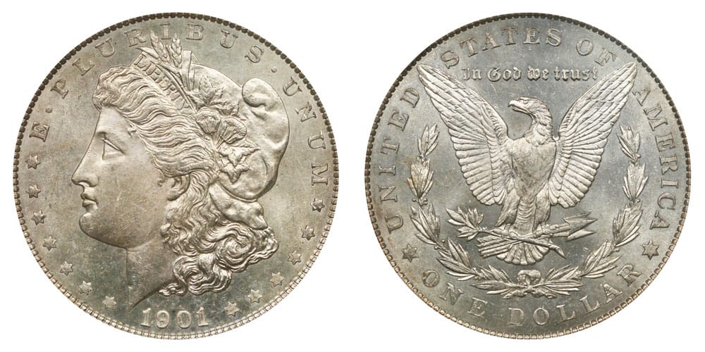 1901 “no mint mark” Silver Dollar Value