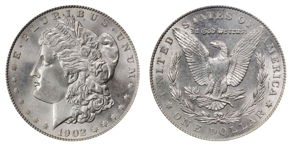 1902 Silver Dollar Details