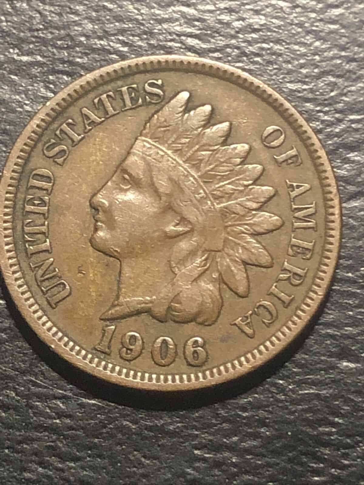 1906 Indian Head Penny No Mint Mark Value