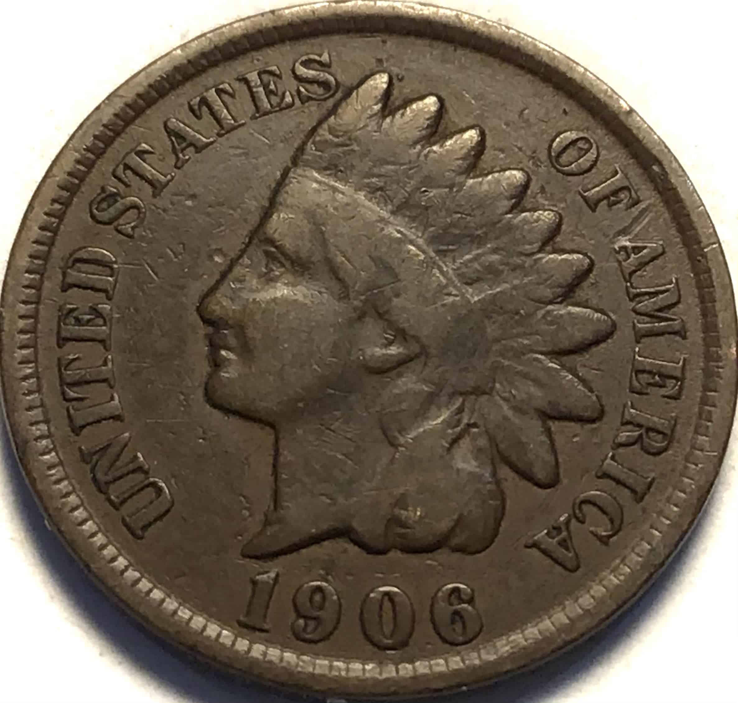 1906 Indian Head Penny Value