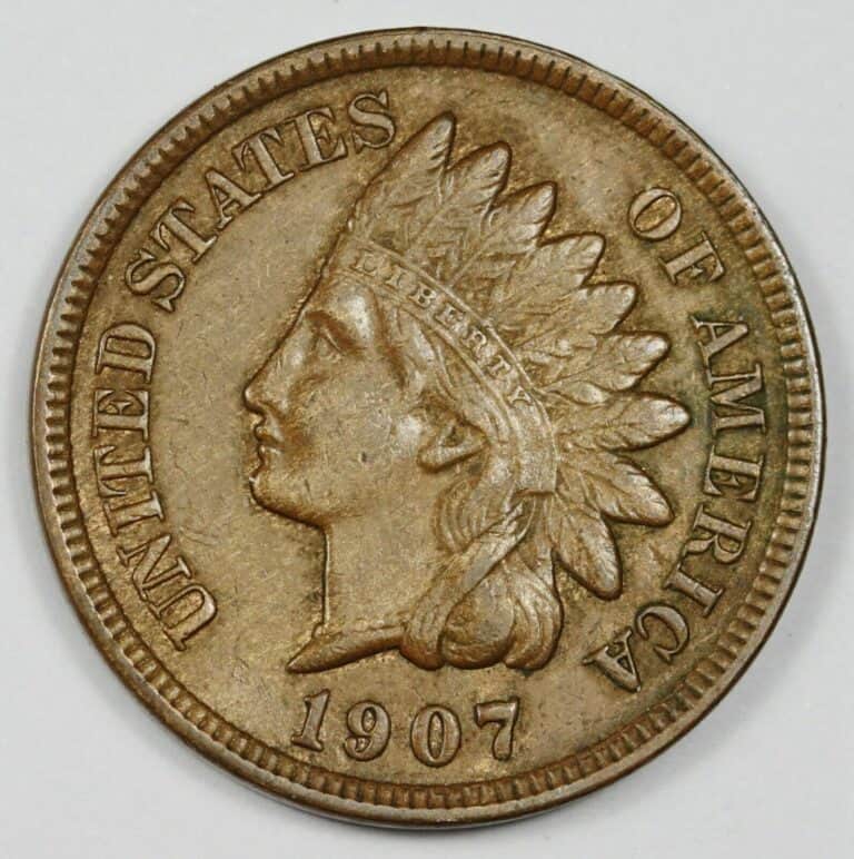 1907 indian head penny value