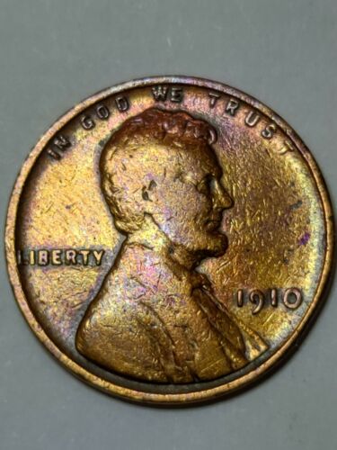 1910 Penny Off-center