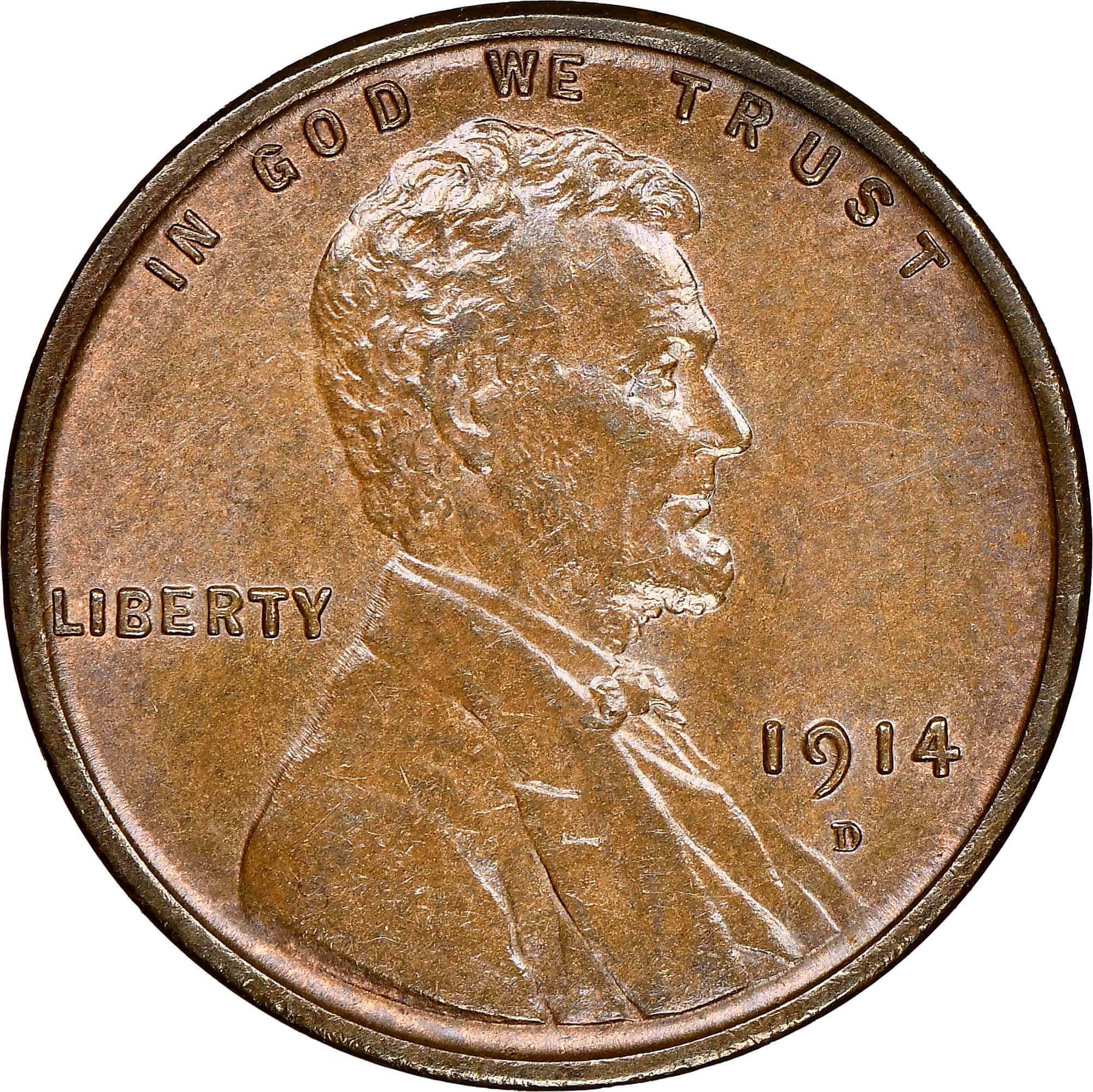 1914 D Mint Mark Wheat Penny Value