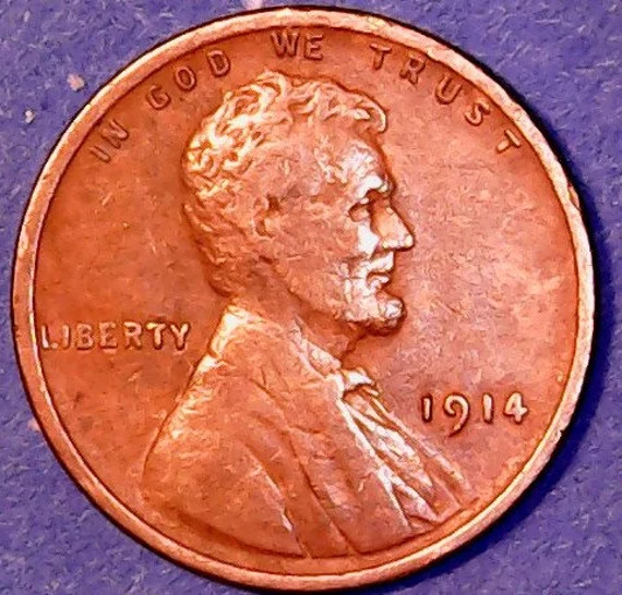 1914 No Mint Mark Wheat Penny Value