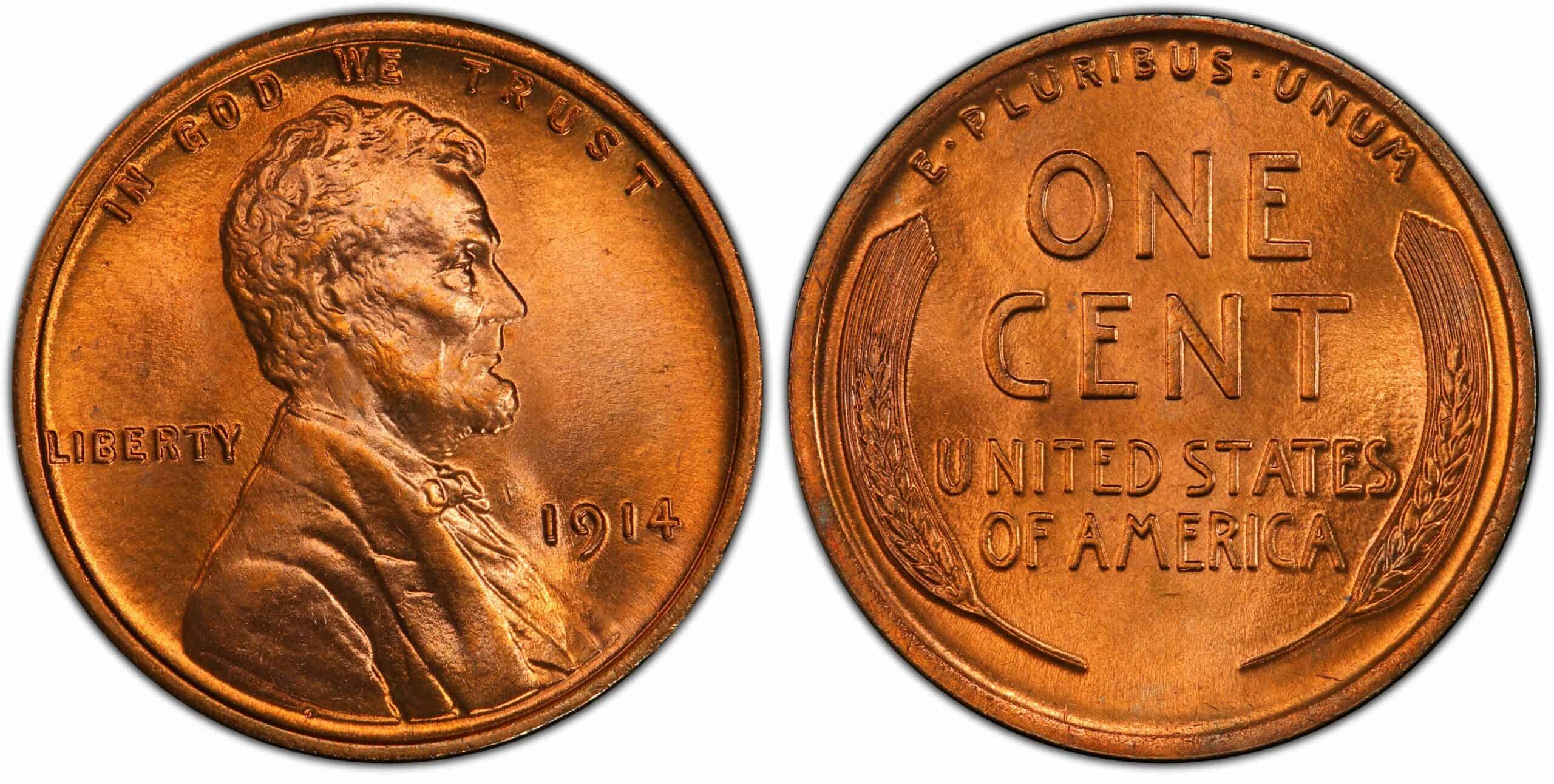 1914 Wheat Penny Details