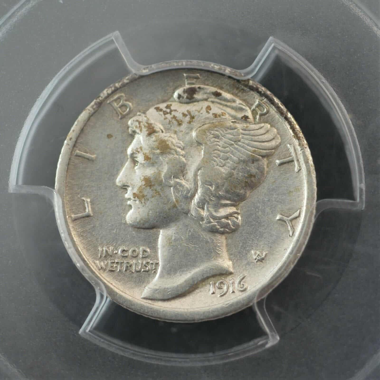 1916-D Mercury Dime Value