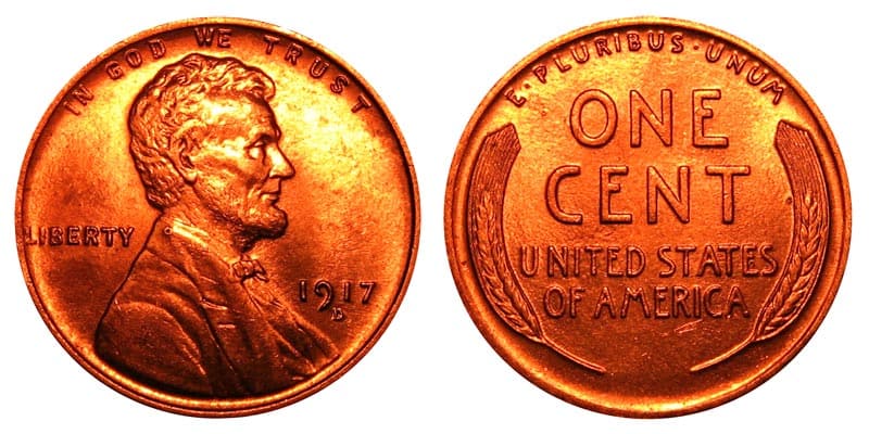 1917 “D” Wheat Penny Value