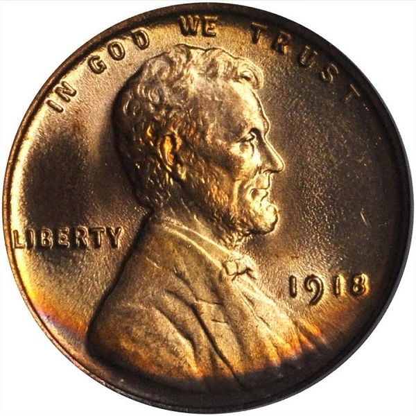 1918 No Mint Mark Lincoln Wheat Penny Value