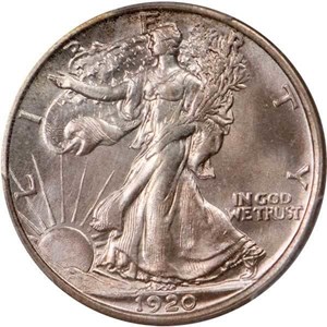 1920 “No Mint Mark” Half-Dollar Value