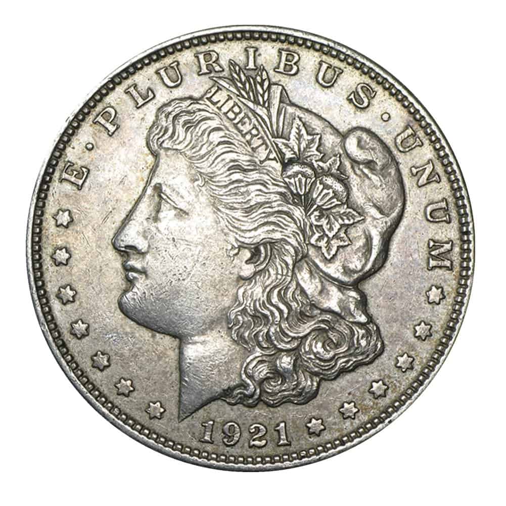 1921 Silver Dollar No Mint Mark Value