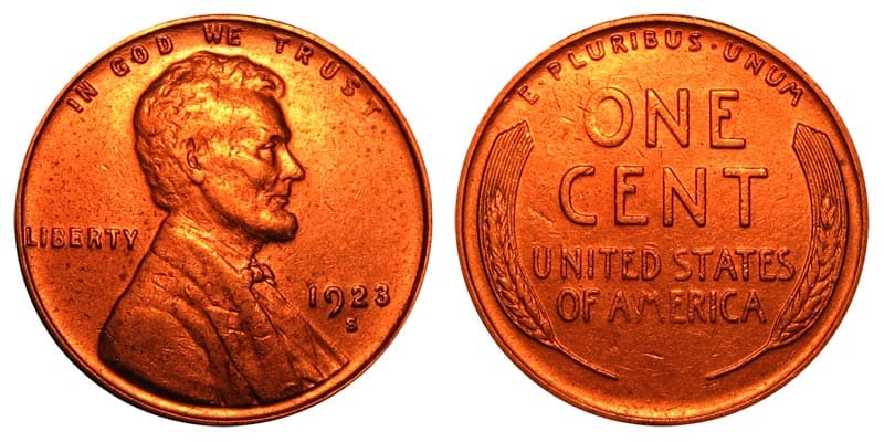 1923 S Penny Value