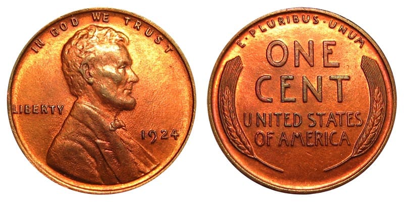1924 Penny Details