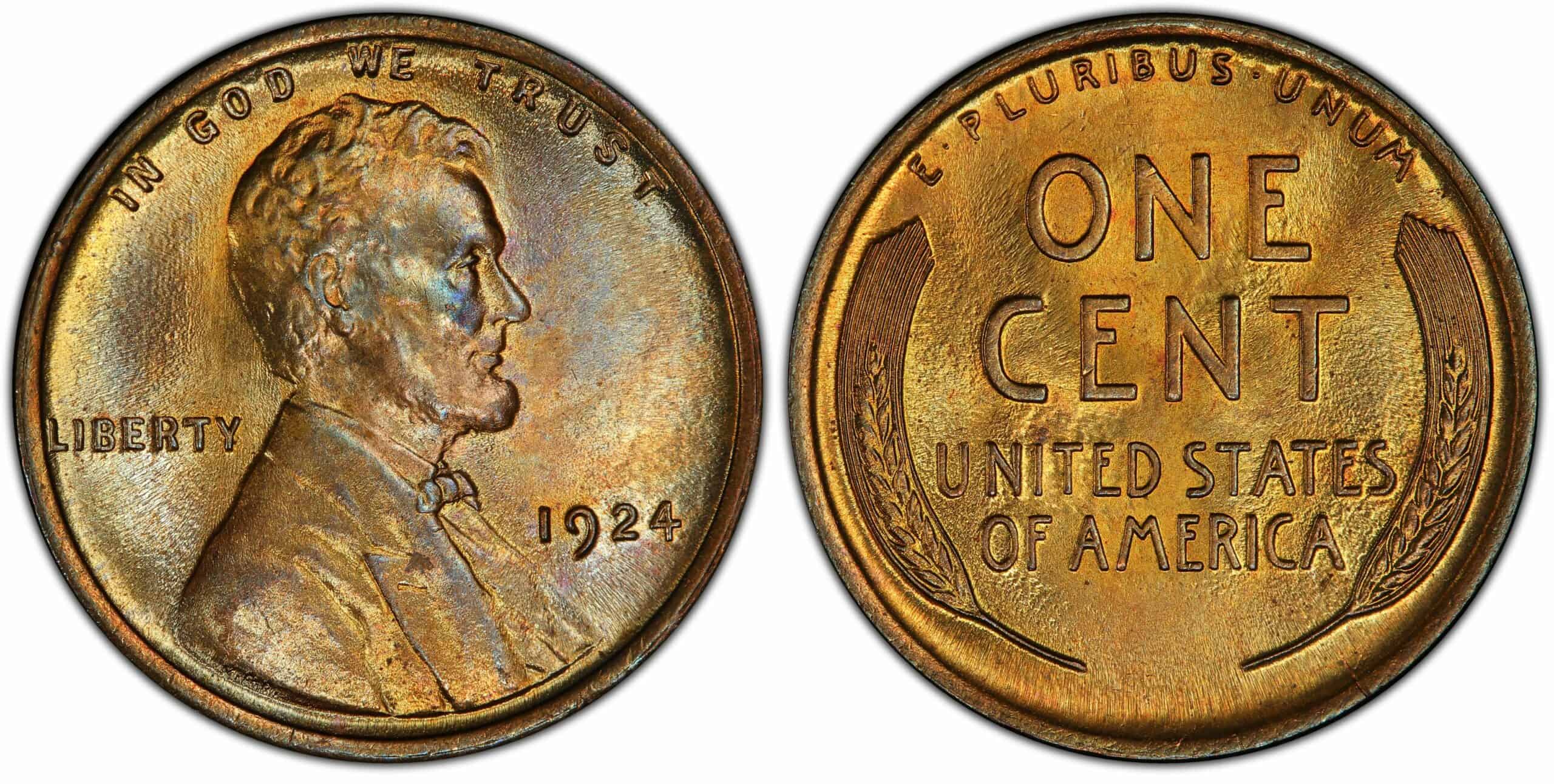 1924 Penny No Mint Mark Value