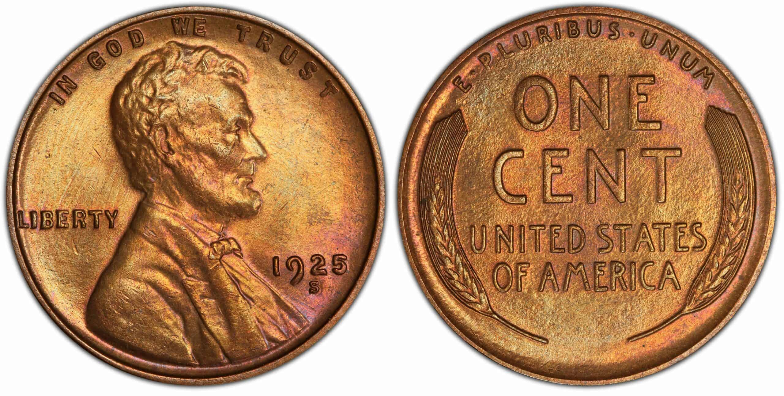 1925 Penny With Doubled Die Error
