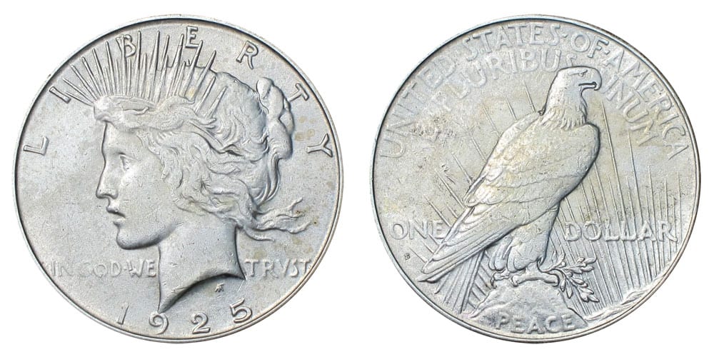 1925 S Mint Silver Dollar