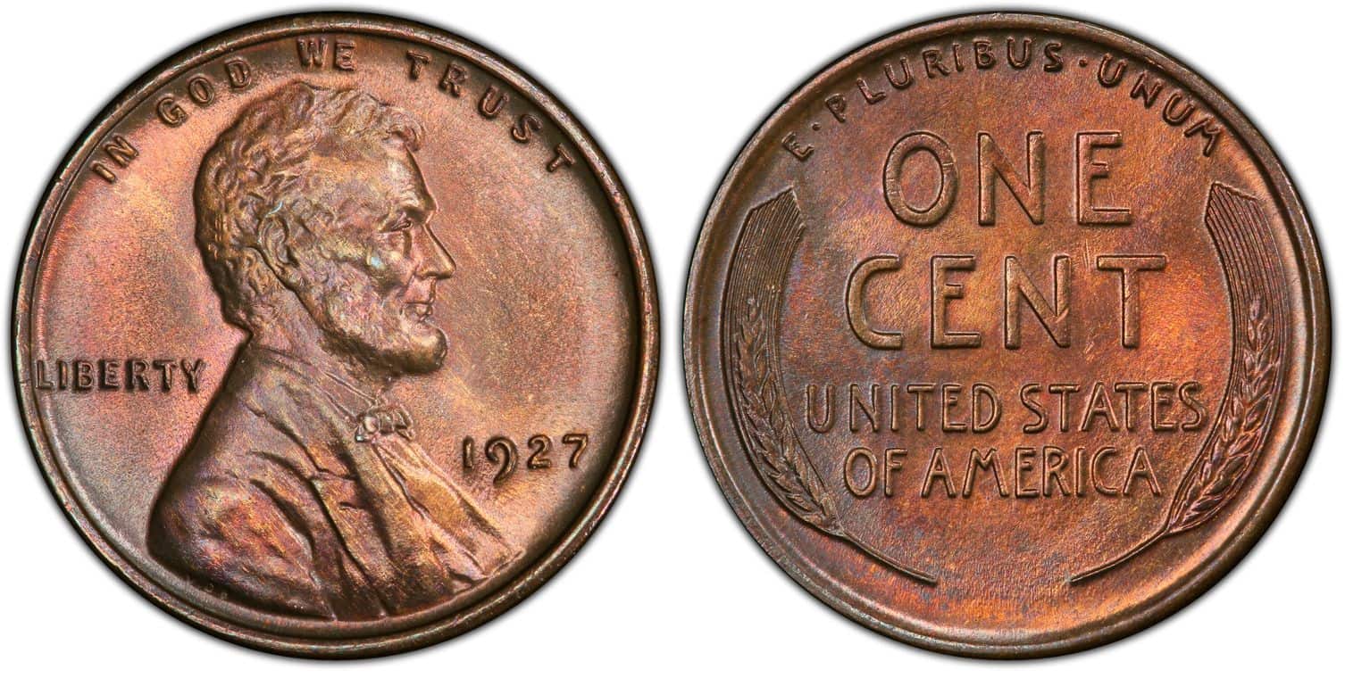 1927 Brown Wheat Penny