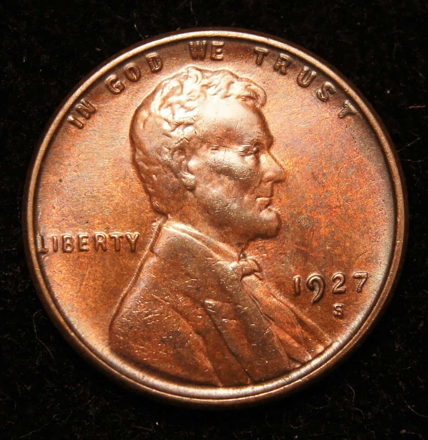 1927 S Wheat Penny