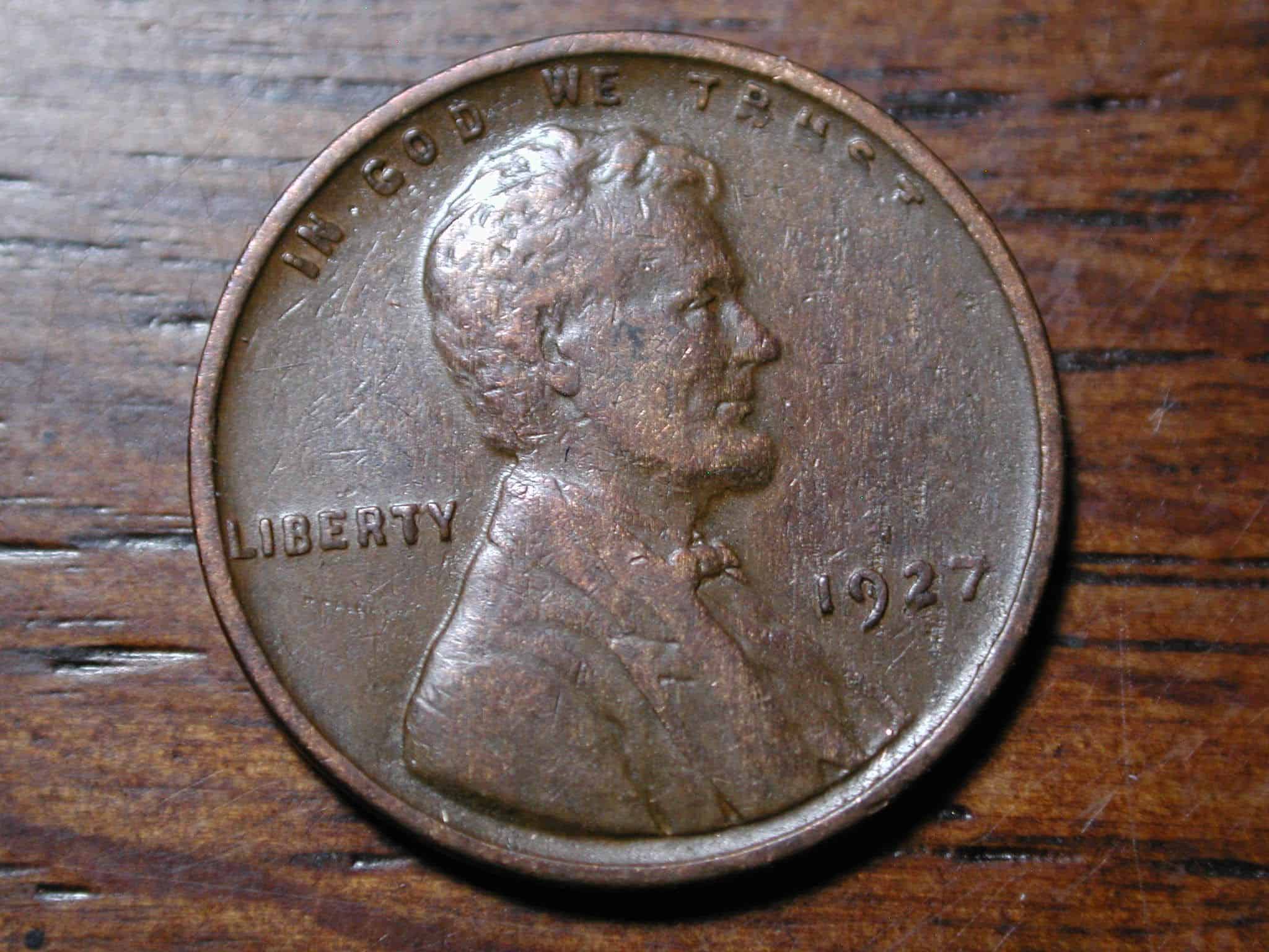 1927 wheat penny