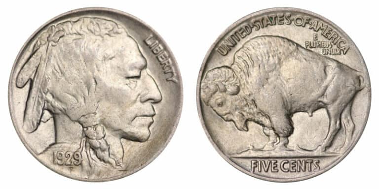 1929 buffalo nickel value