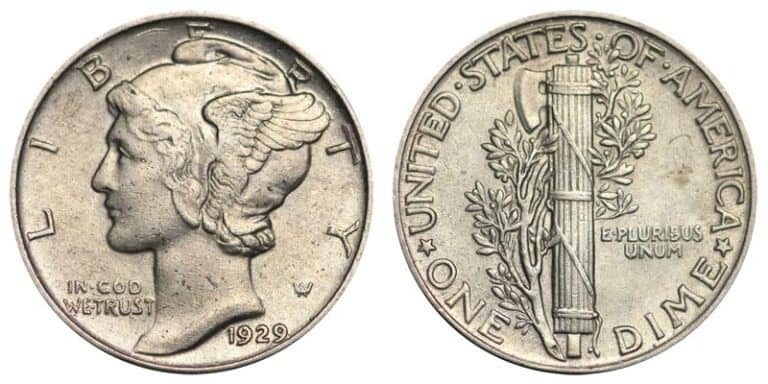 1929 dime value