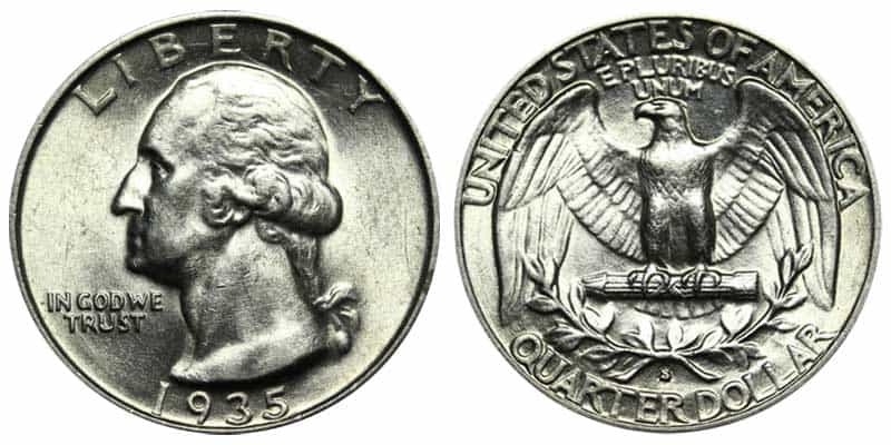 1935 Quarter Value Details