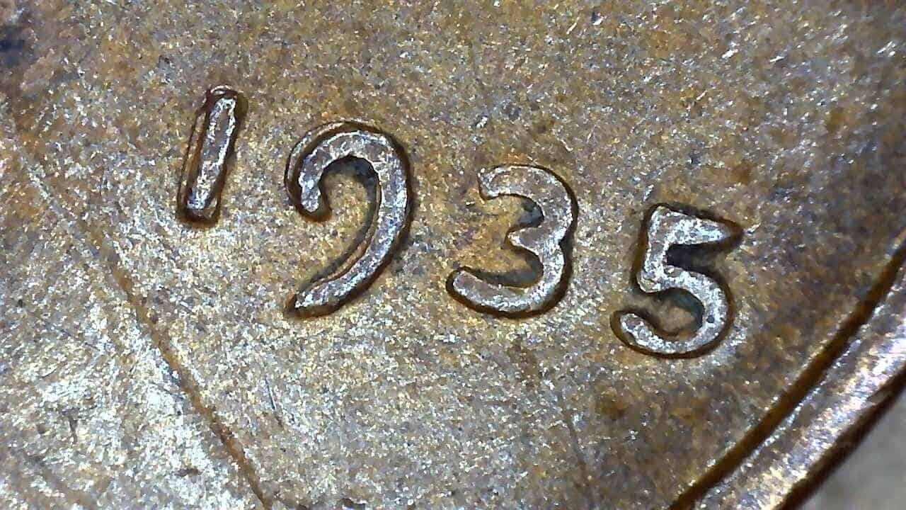 1935 Wheat Penny Doubled Die Obverse Error
