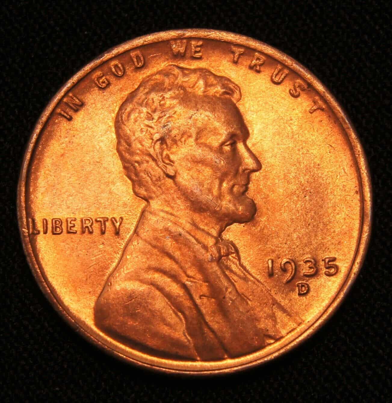 1935 Wheat Penny Value for “D” Mint Mark