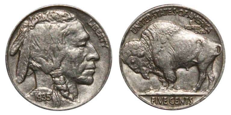 1935 buffalo nickel value