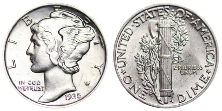 1935 dime value