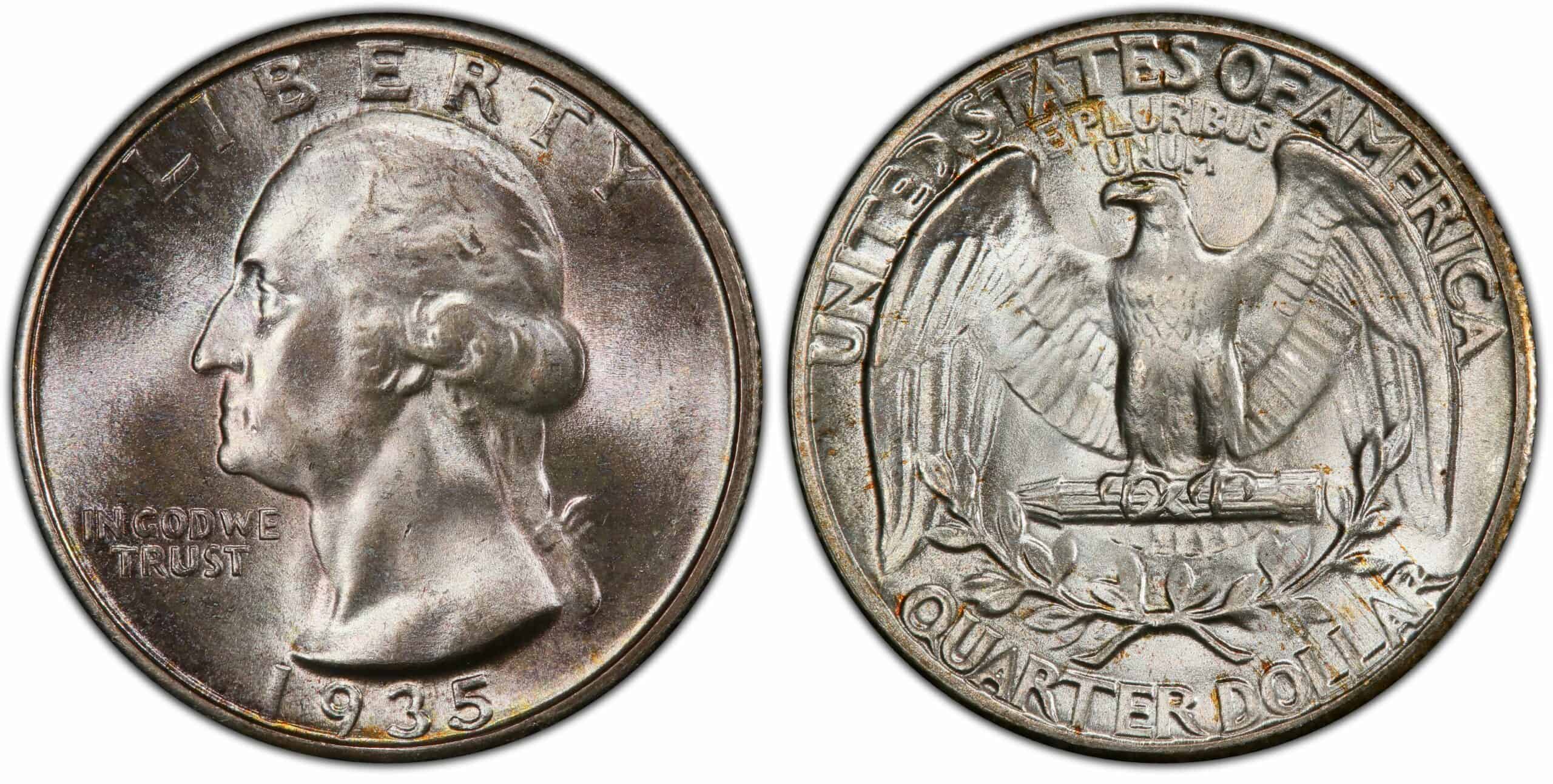 1935 quarter value