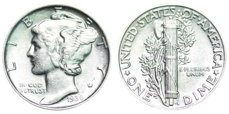 1936 dime value
