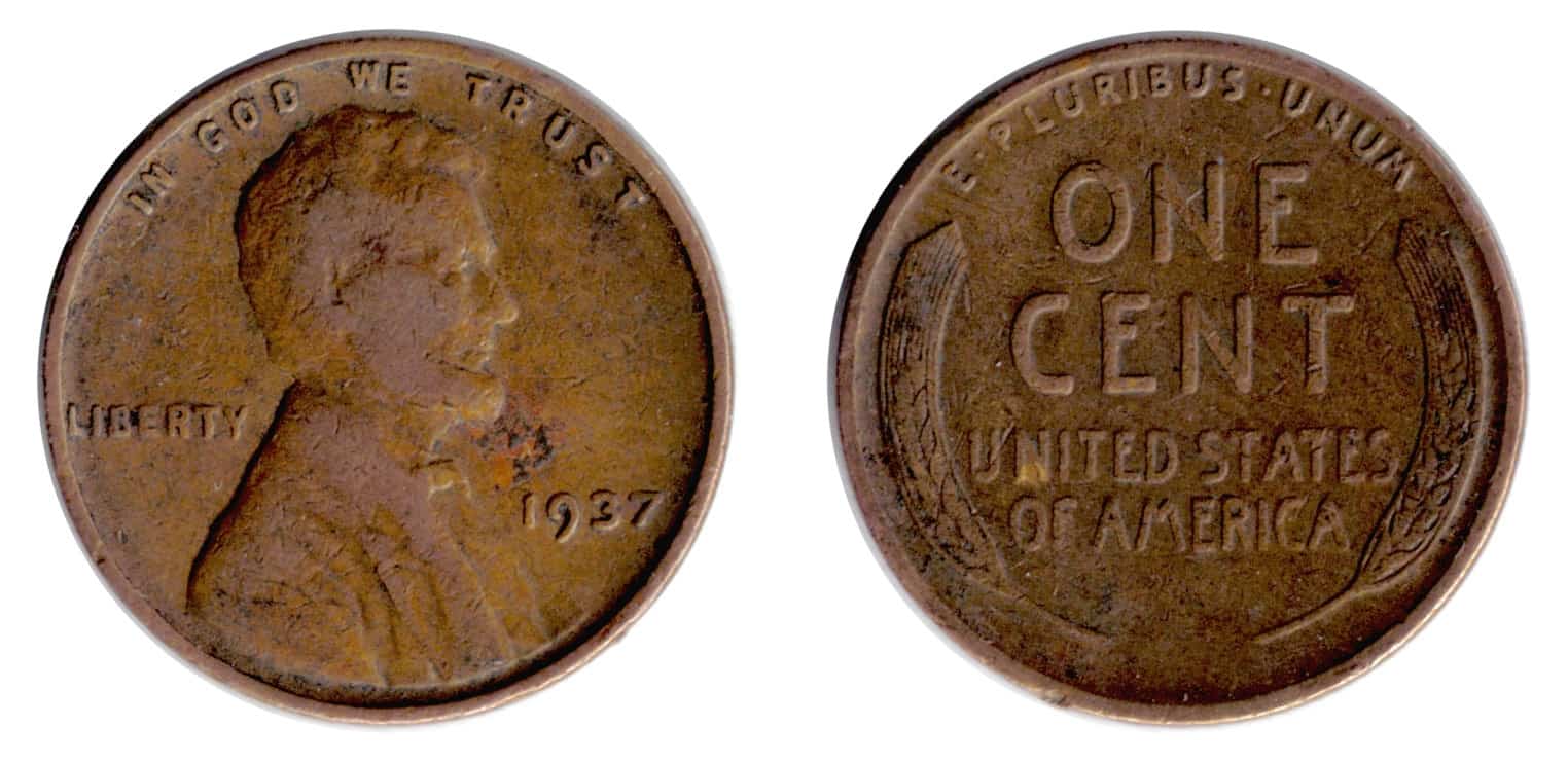 1937 Wheat Penny Value Details