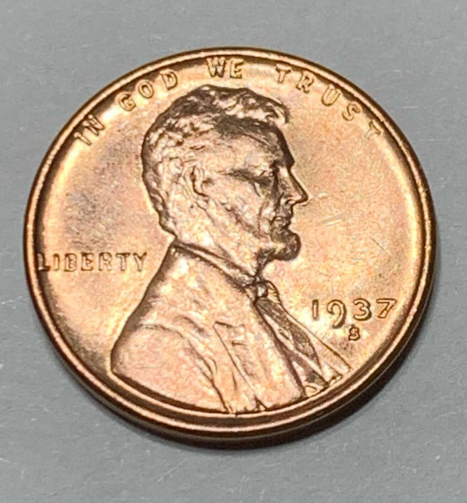 1937 Wheat Penny Value for “S” Mint Mark
