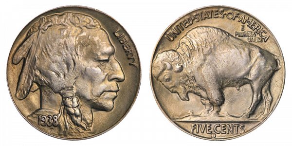 1938 Buffalo Nickel Value Details