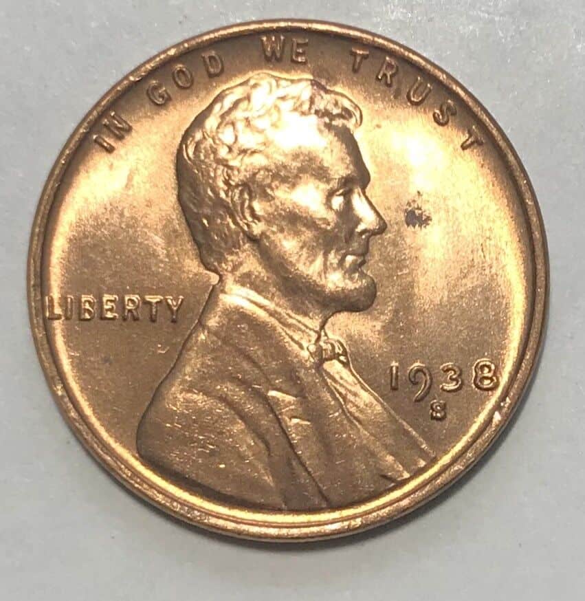 1938  San Francisco Wheat Penny