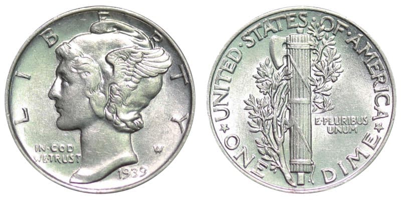 1939 dime value