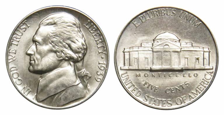 1939 nickel value
