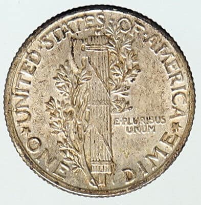 1940 Dime Value for No Mint Mark (P)