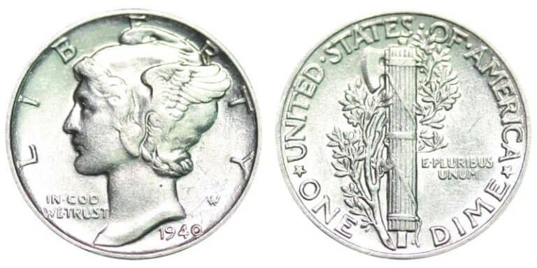 1940 dime value