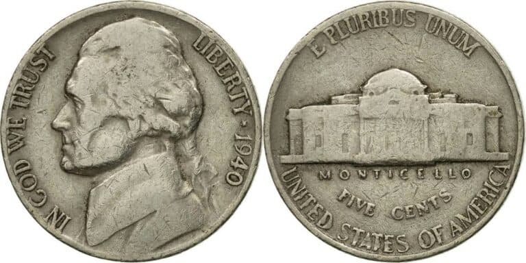 1940 nickel value