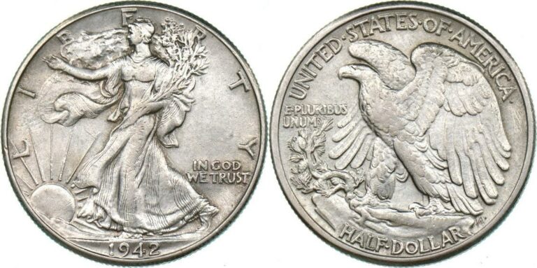1942 half dollar value