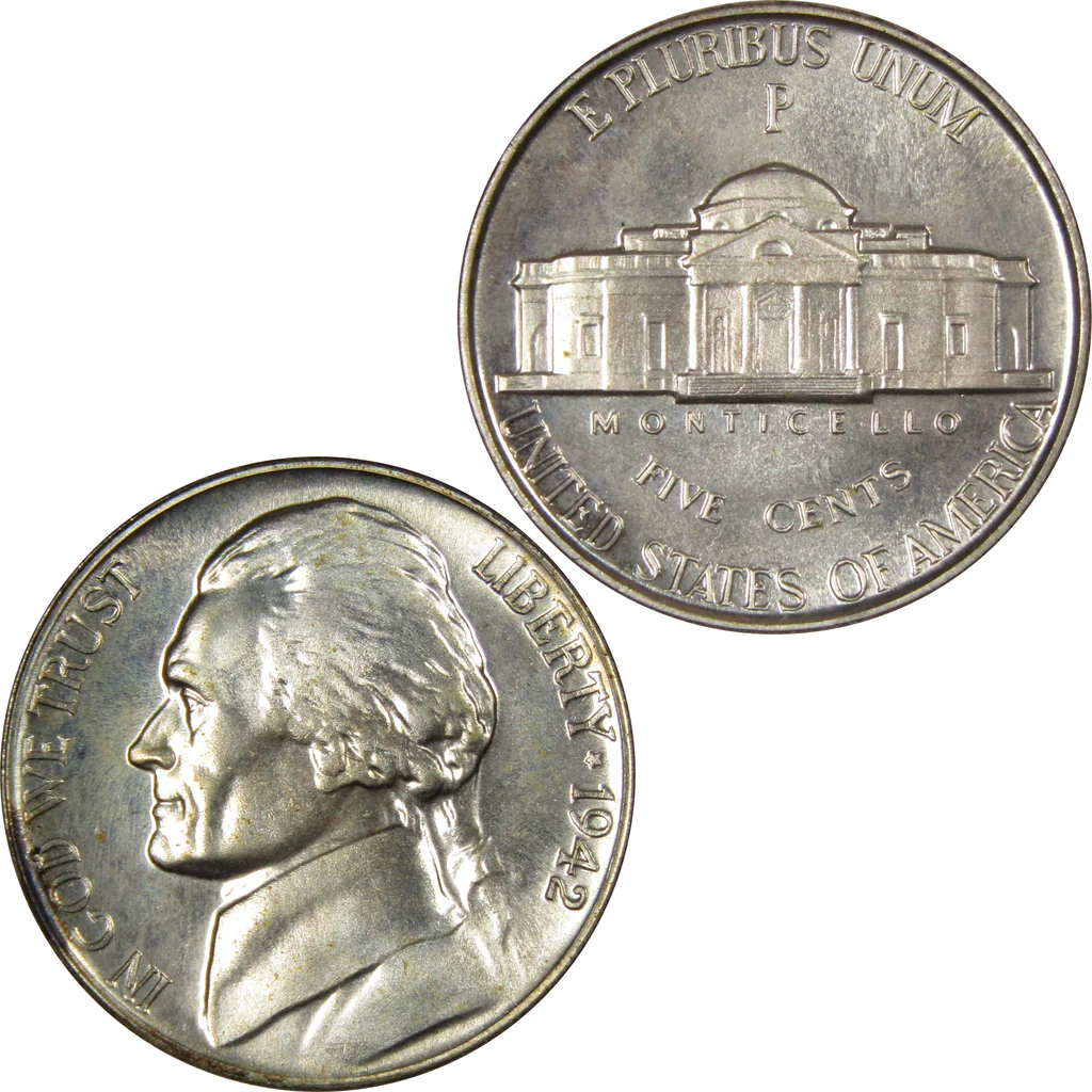 1942 nickel value