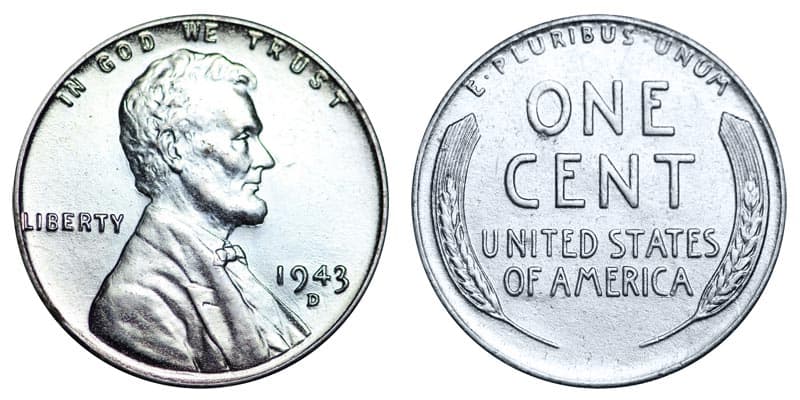 1943 “D” Mint Mark Steel Penny