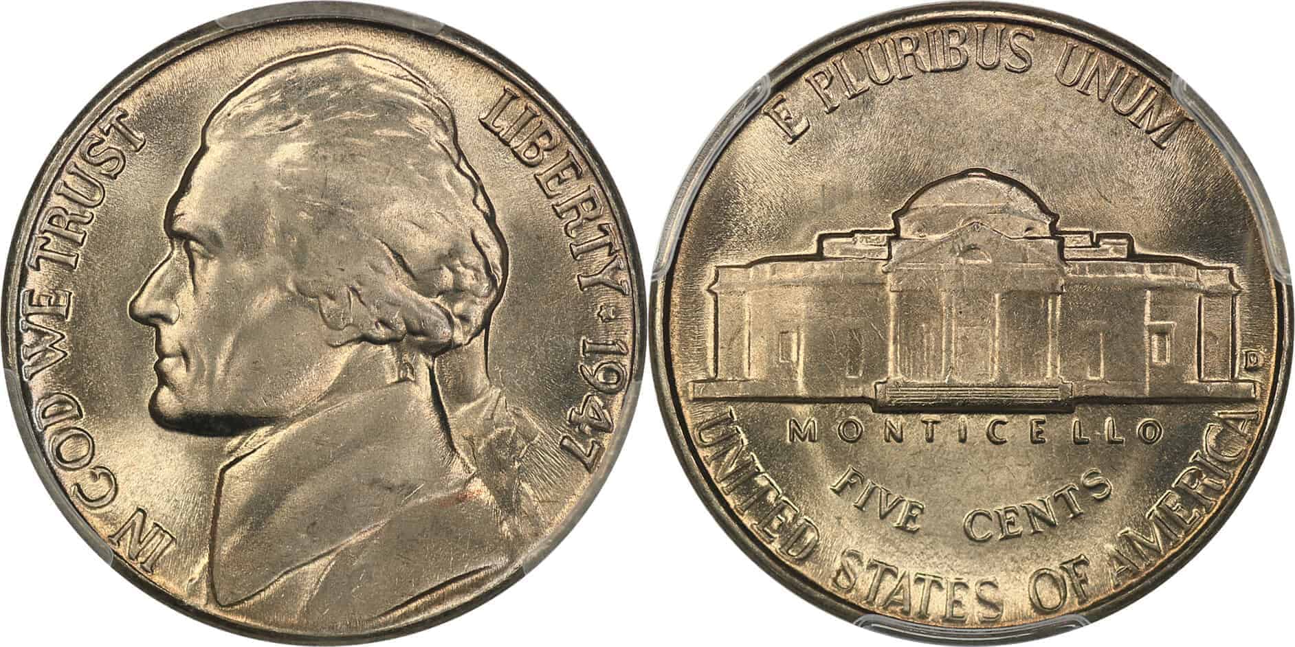 1947 Nickel Details