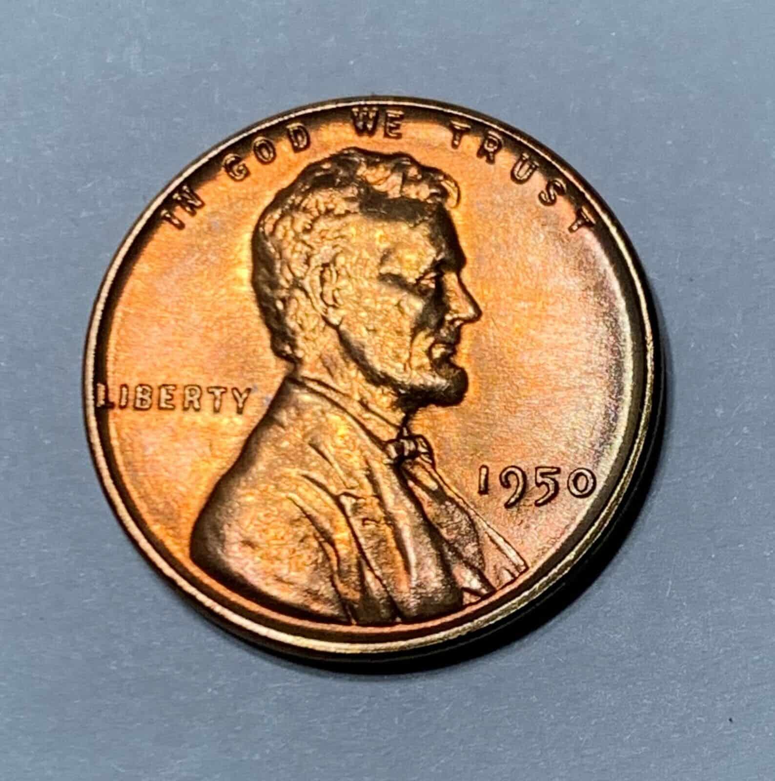 1950 wheat penny value